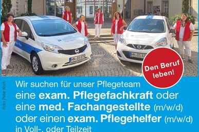 Für unser Pflegeteam