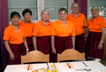 Mittagstisch in Zaberfeld - das Helferteam